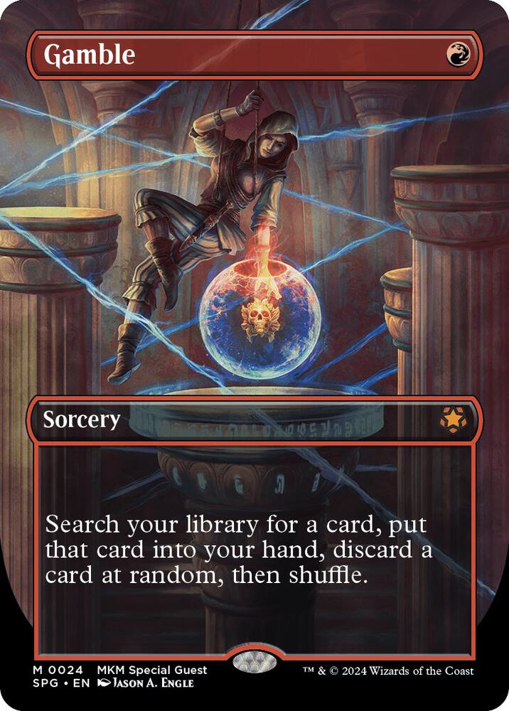 MTG Special Guests 24 Gamble (Borderless) M NM
