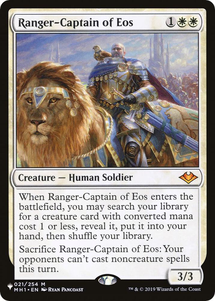 MTG The List Reprints 021/254 Ranger-Captain of Eos M NM
