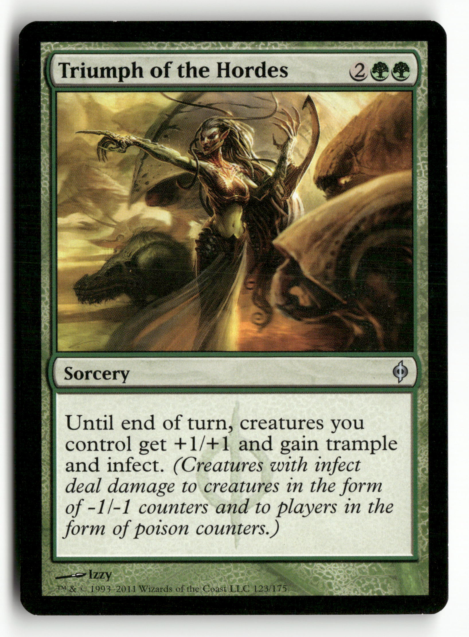 2011 MTG Magic The Gathering New Phyrexia 123/175 Triumph of the Hordes
