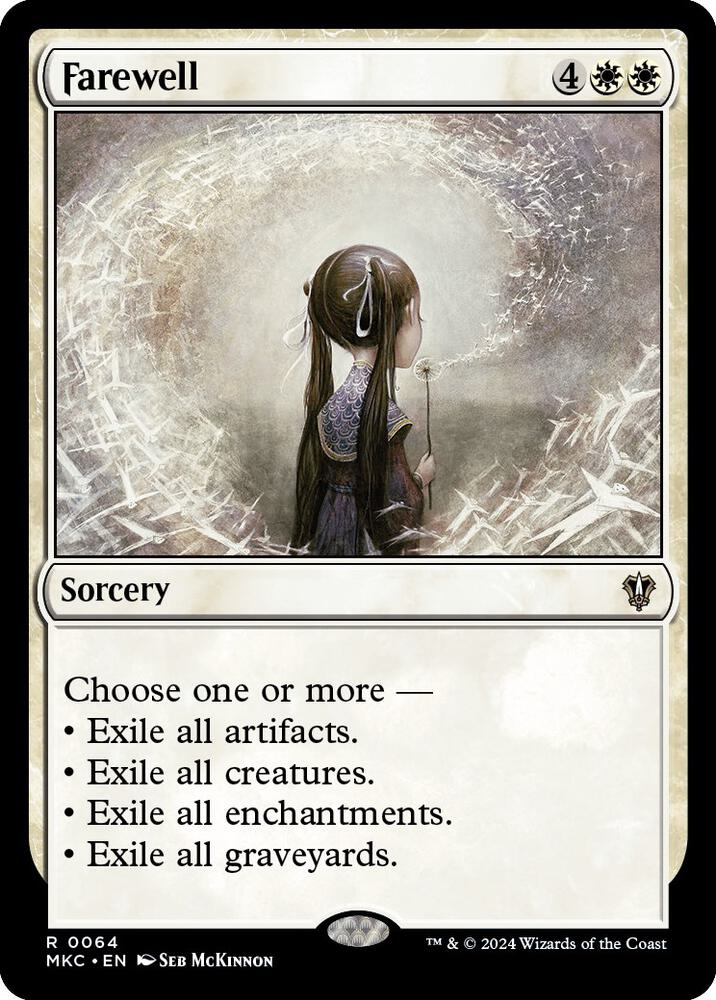 MTG Commander: Murders at Karlov Manor 64 Farewell R NM