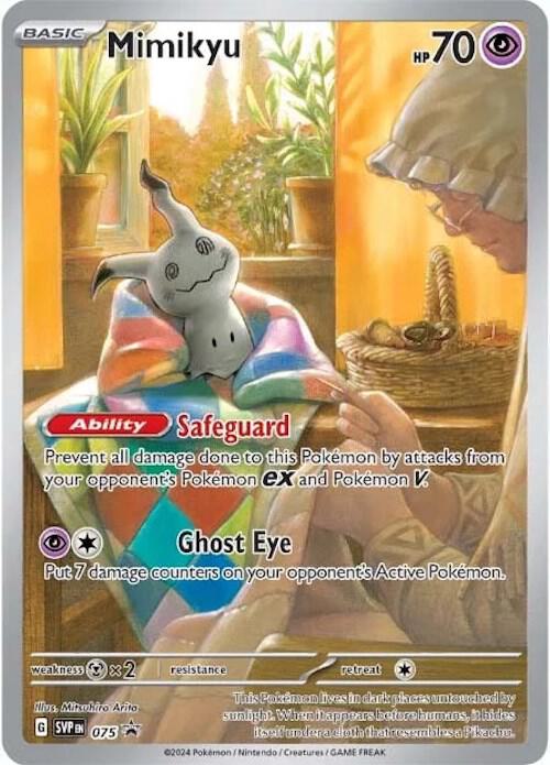 2023 Pokemon SV: Scarlet & Violet Promo Cards Mimikyu - 075 Promo