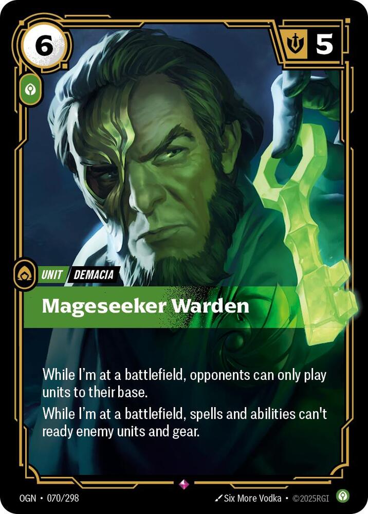 Mageseeker Warden 070/298 (Origins)  - Foil