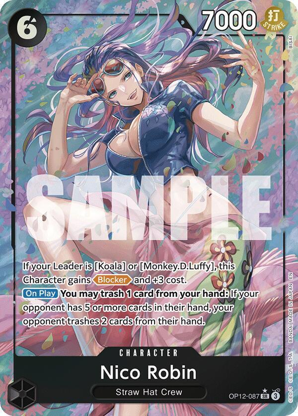 Nico Robin OP12-087 (Legacy of the Master)  - Alternate Art Foil