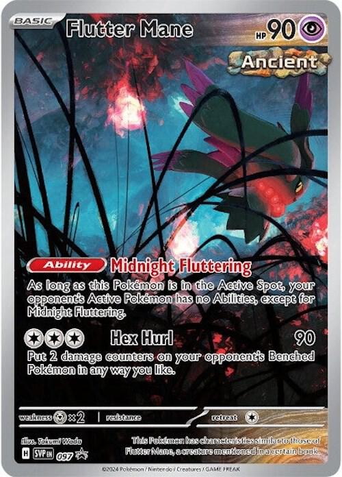 2023 Pokemon SV: Scarlet & Violet Promo Cards Flutter Mane - 097 Promo