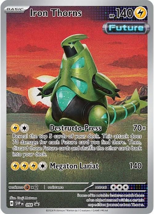 2023 Pokemon SV: Scarlet & Violet Promo Cards Iron Thorns - 098 Promo