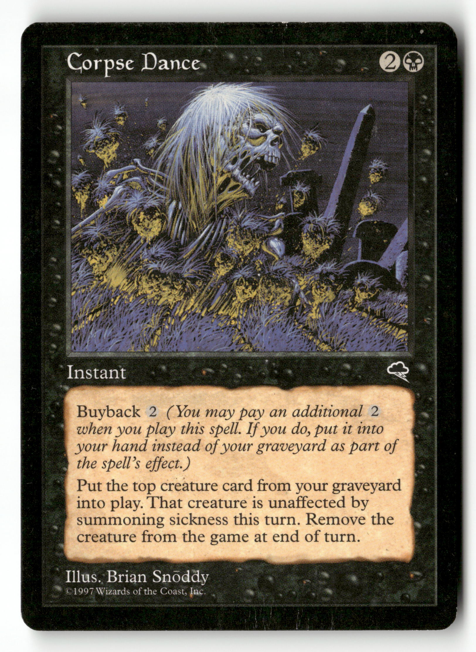 MTG Tempest 116 Corpse Dance R LP