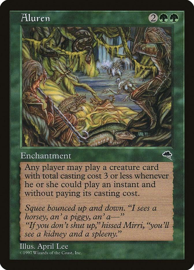 MTG Tempest 213 Aluren R NM