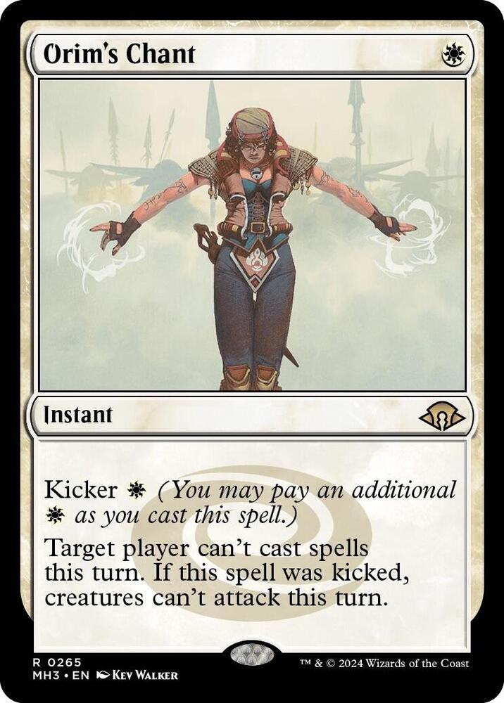 MTG Modern Horizons 3 265 Orim's Chant R NM