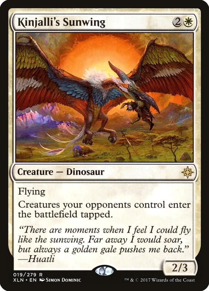 Kinjallis Sunwing 19 (Ixalan)  - Foil