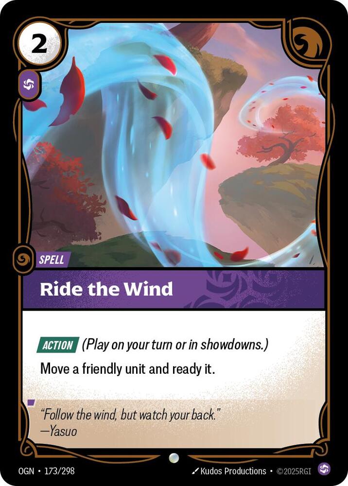 Ride The Wind 173/298 (Origins)  - Foil