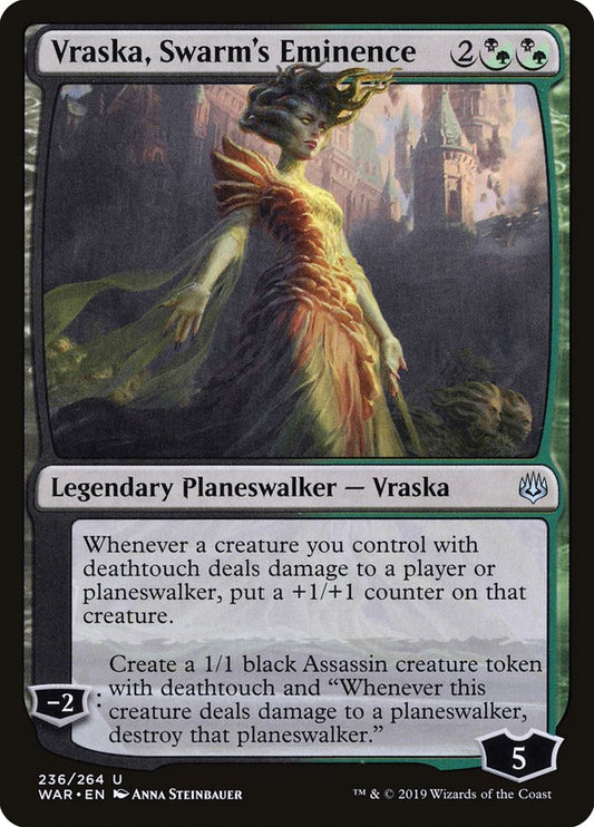 Vraska, Swarms Eminence 236/264 (War of the Spark) 