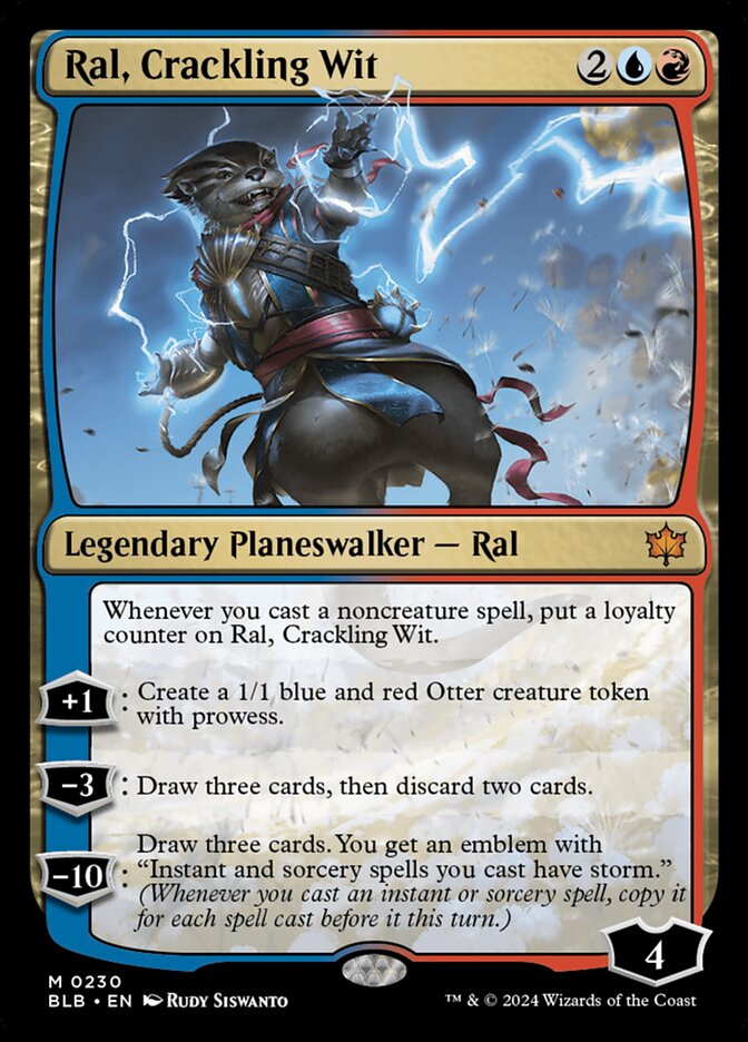 Ral, Crackling Wit 230 (Bloomburrow)  - Foil