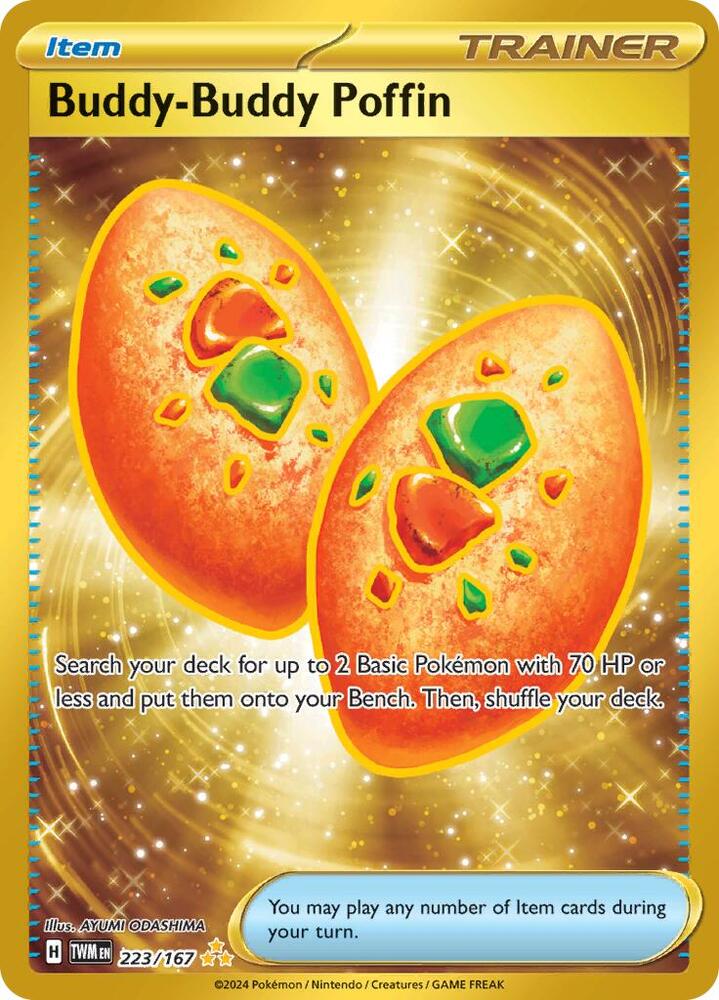 2024 Pokemon SV06: Twilight Masquerade Buddy-Buddy Poffin Hyper Rare