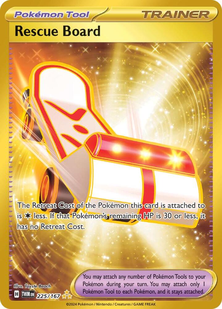 2024 Pokemon SV06: Twilight Masquerade Rescue Board Hyper Rare