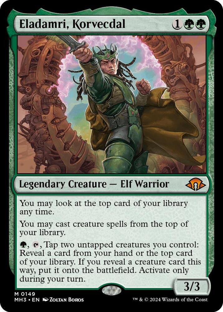 MTG Modern Horizons 3 149 Eladamri, Korvecdal M NM Foil