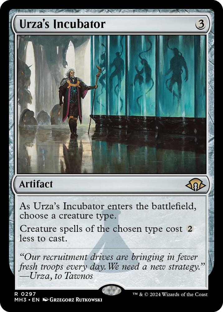 MTG Modern Horizons 3 297 Urza's Incubator R NM Foil