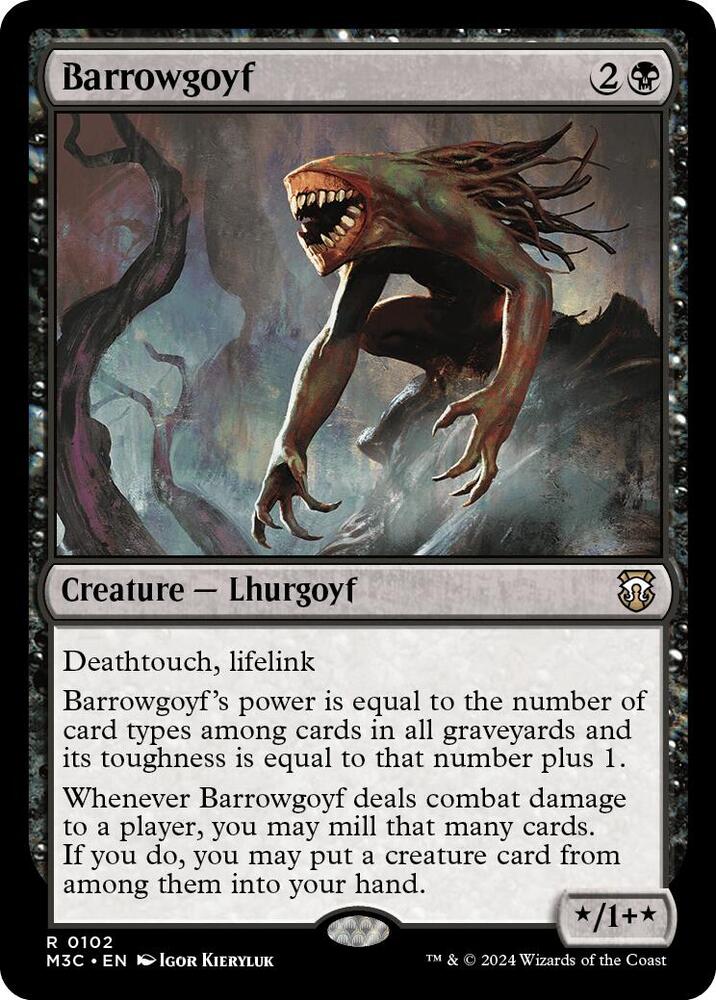 MTG Commander: Modern Horizons 3 102 Barrowgoyf R NM