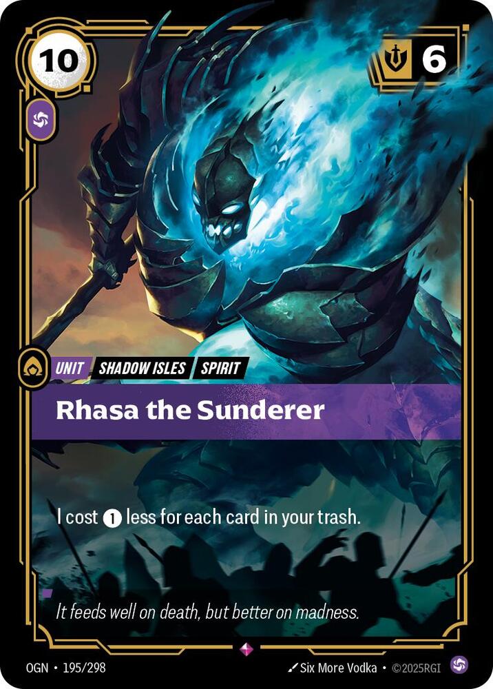 Rhasa the Sunderer 195/298 (Origins)  - Foil