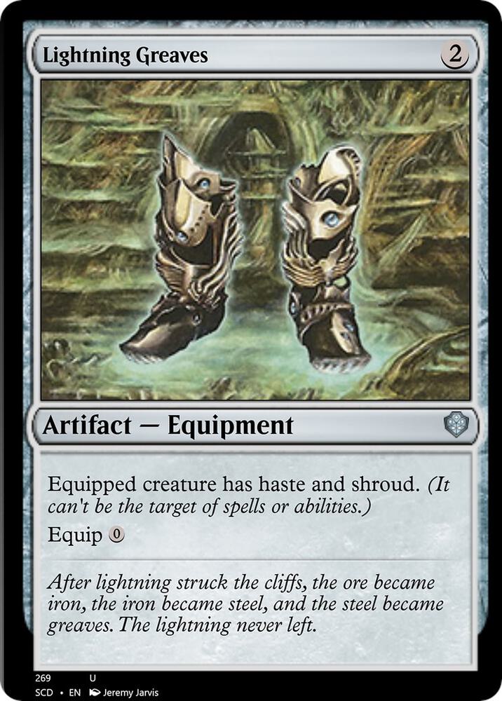 Lightning Greaves 269/352 (Starter Commander Decks) 