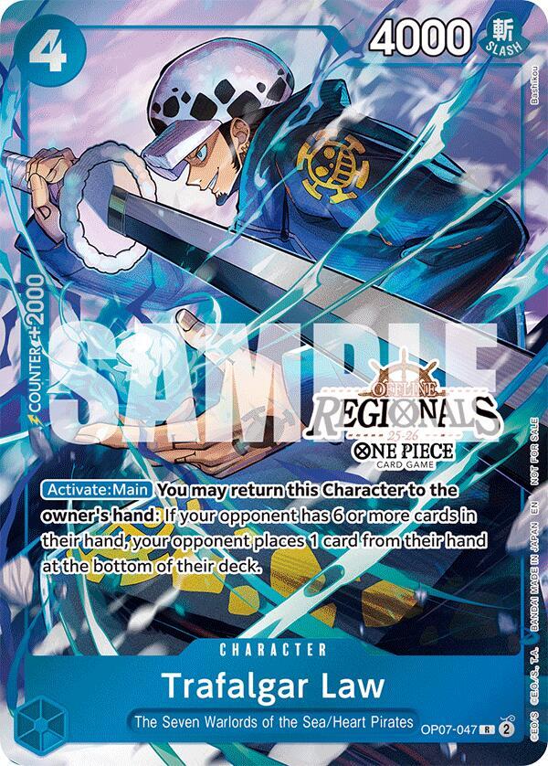 Trafalgar Law (Offline Regional Participation Pack 2025 Vol.2) OP07-047 (One Piece Promotion Cards)  - Foil
