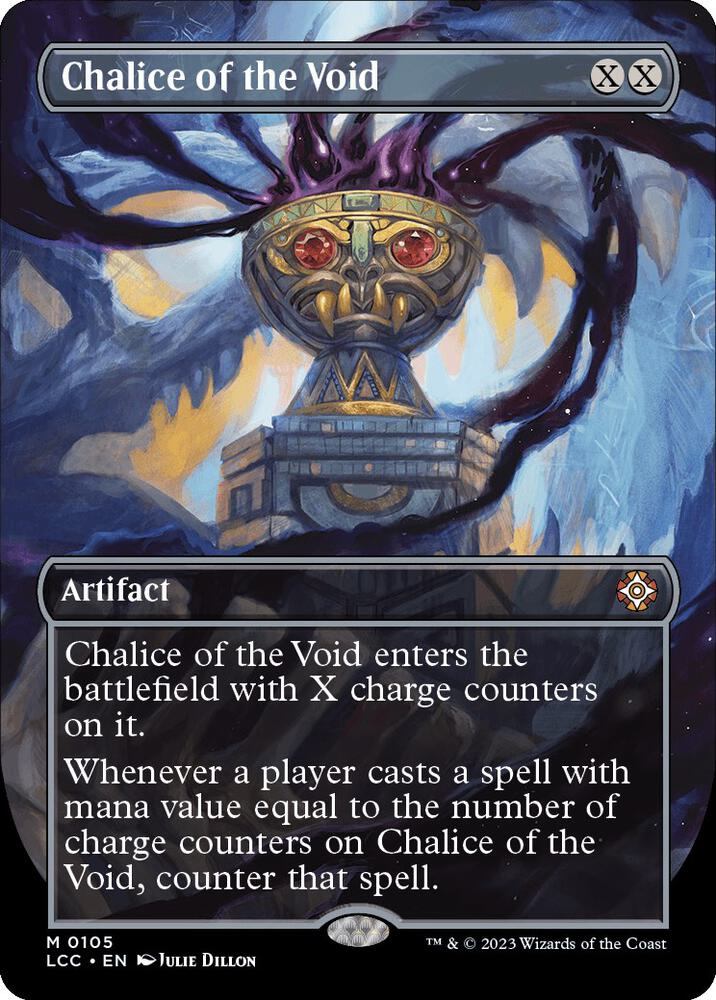 Chalice of the Void 105/370 (Commander: The Lost Caverns of Ixalan)  - Borderless