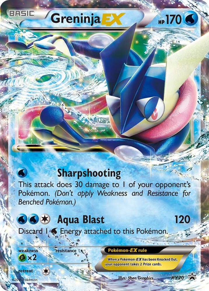 Greninja EX XY20 (XY Promos)  - Holofoil