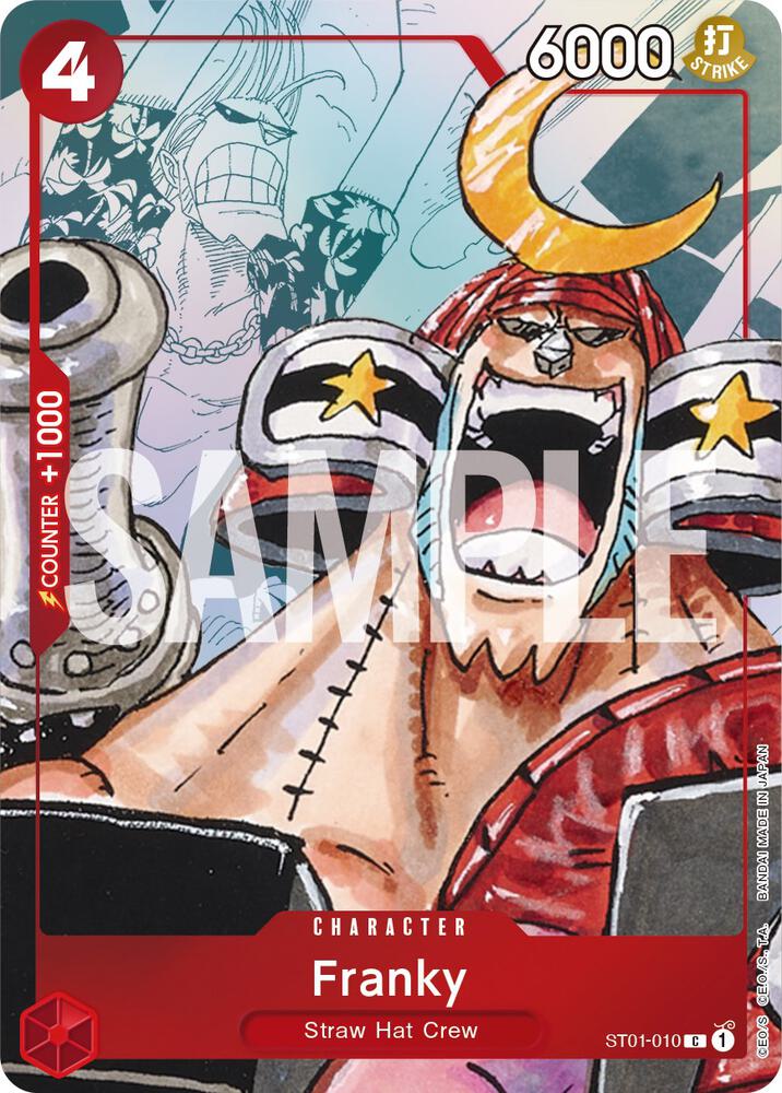 Franky (PCC 25th) ST01-010 (One Piece Promotion Cards)  - Alternate Art Foil