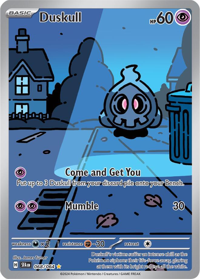 2024 Pokemon SV: Shrouded Fable Duskull - 068/064 Illustration Rare