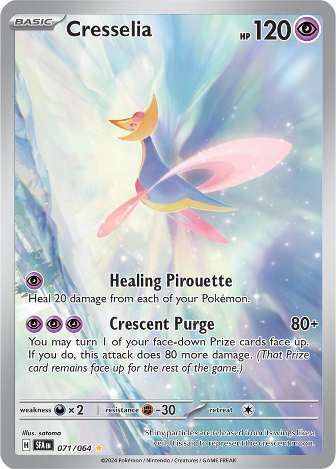 2024 Pokemon SV: Shrouded Fable Cresselia - 071/064 Illustration Rare