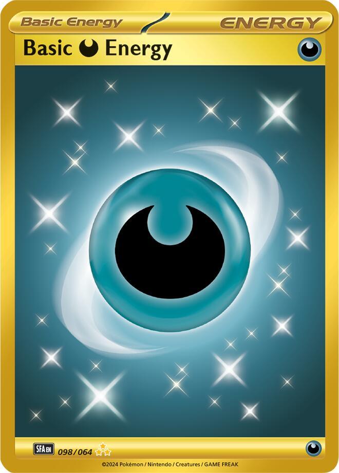 2024 Pokemon SV: Shrouded Fable Basic Darkness Energy Hyper Rare