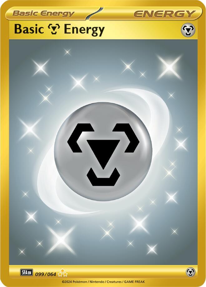 2024 Pokemon SV: Shrouded Fable Basic Metal Energy Hyper Rare
