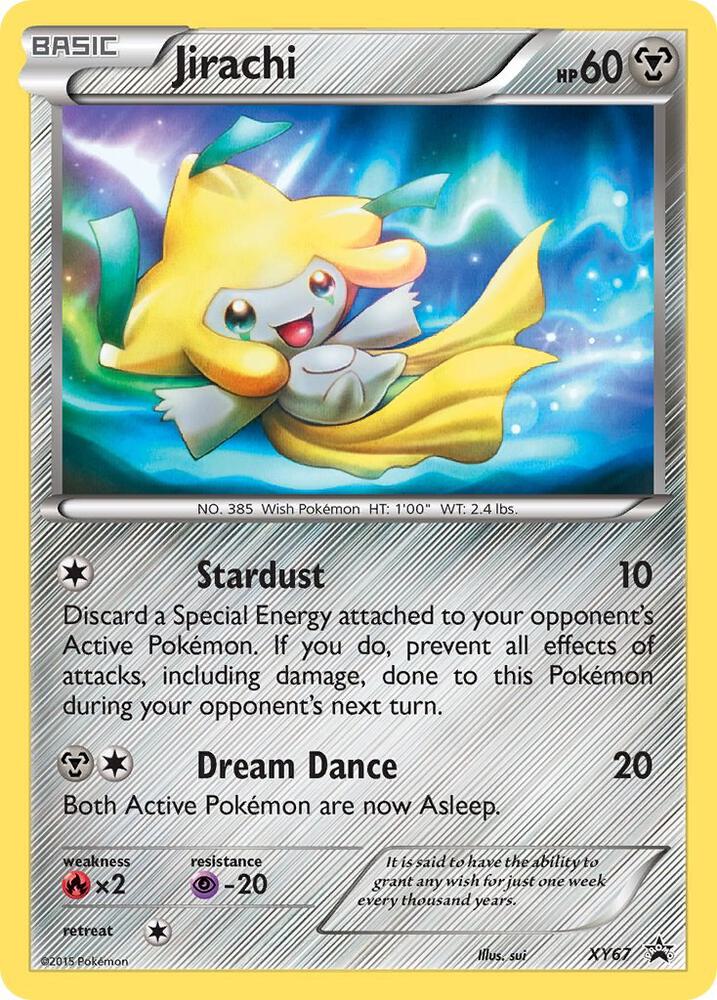 Jirachi XY67 (XY Promos)  - Holofoil