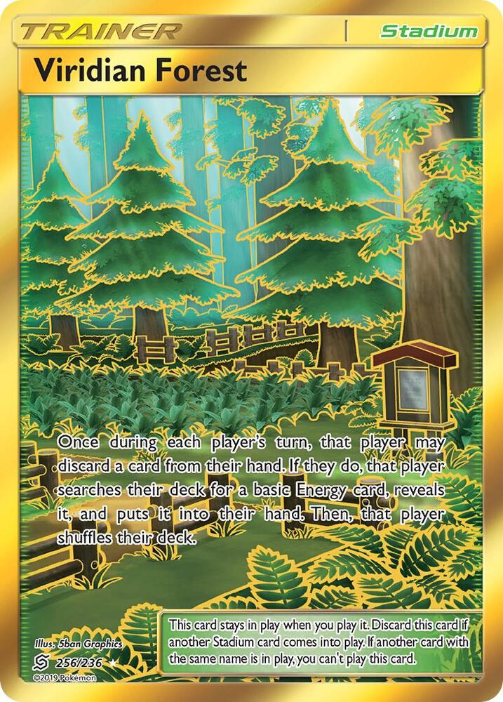 Viridian Forest Secret 256/236 (SM - Unified Minds)  - Holofoil
