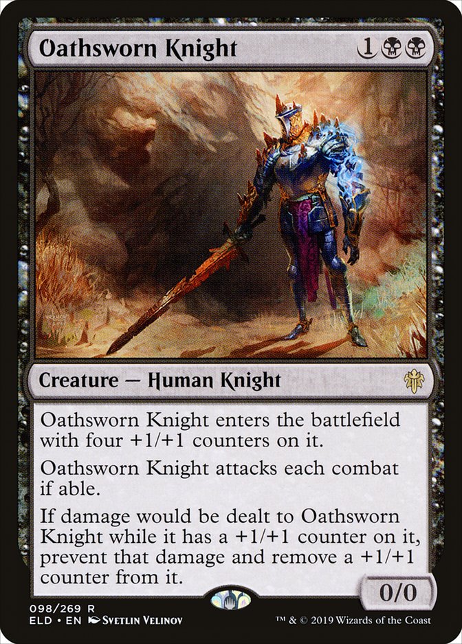 Oathsworn Knight 98/269 (Throne of Eldraine) 