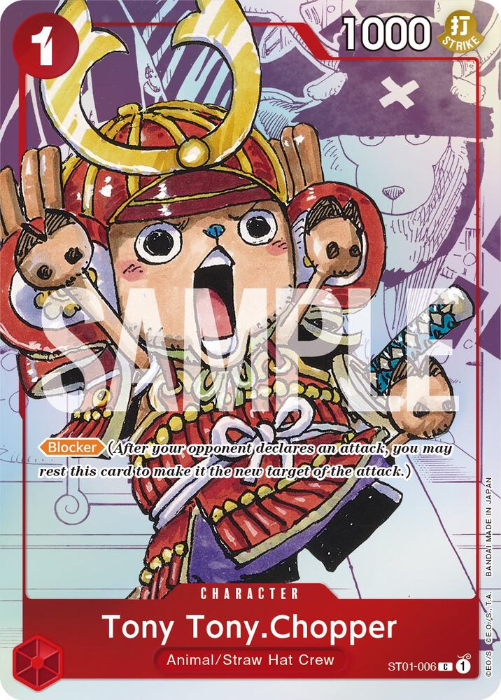 Tony Tony.Chopper (PCC 25th) ST01-006 (One Piece Promotion Cards)  - Alternate Art Foil