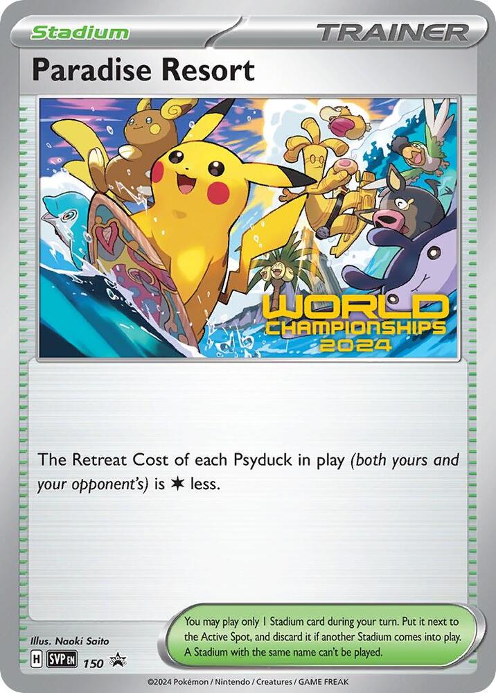 2023 Pokemon SV: Scarlet & Violet Promo Cards Paradise Resort - 150 Promo