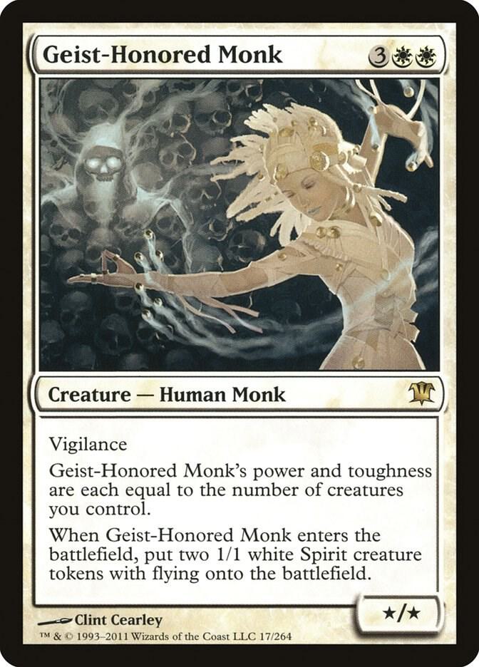 Geist-Honored Monk 17/264 (Innistrad) 