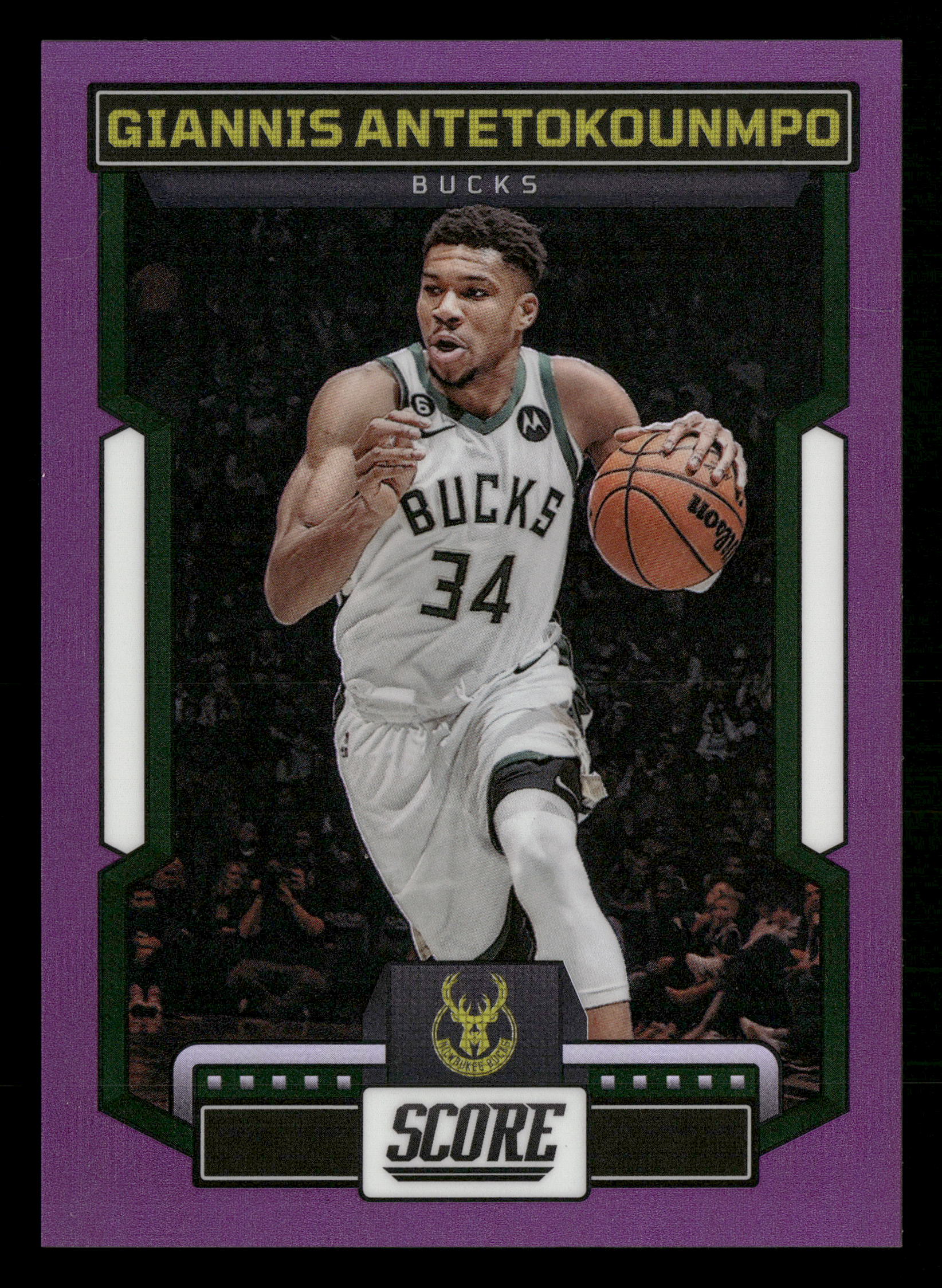 2022-23 Panini Chronicles #532 Giannis Antetokounmpo Purple #/49