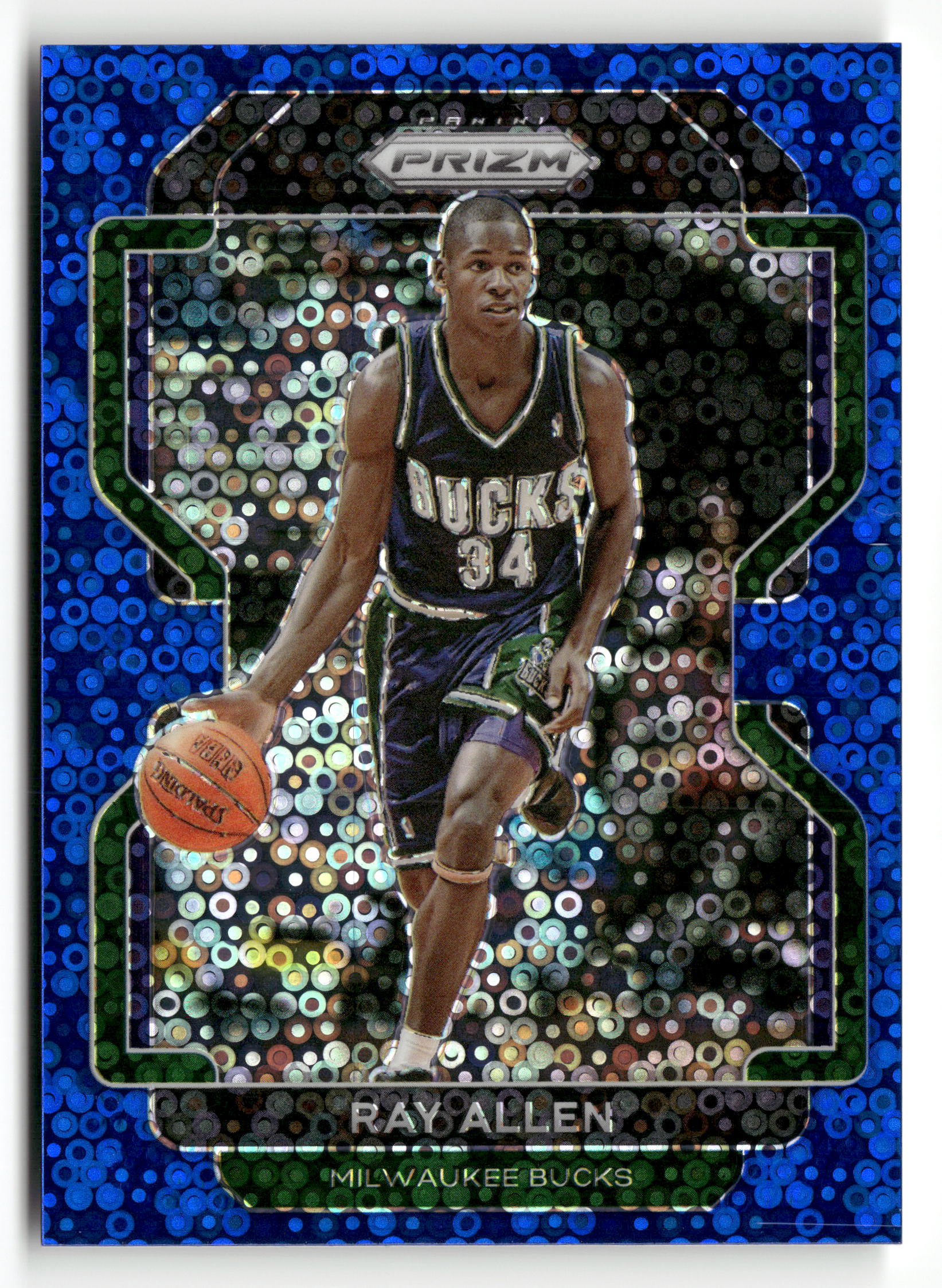 2021-22 Panini Prizm #251 Ray Allen Fast Break Blue #/150