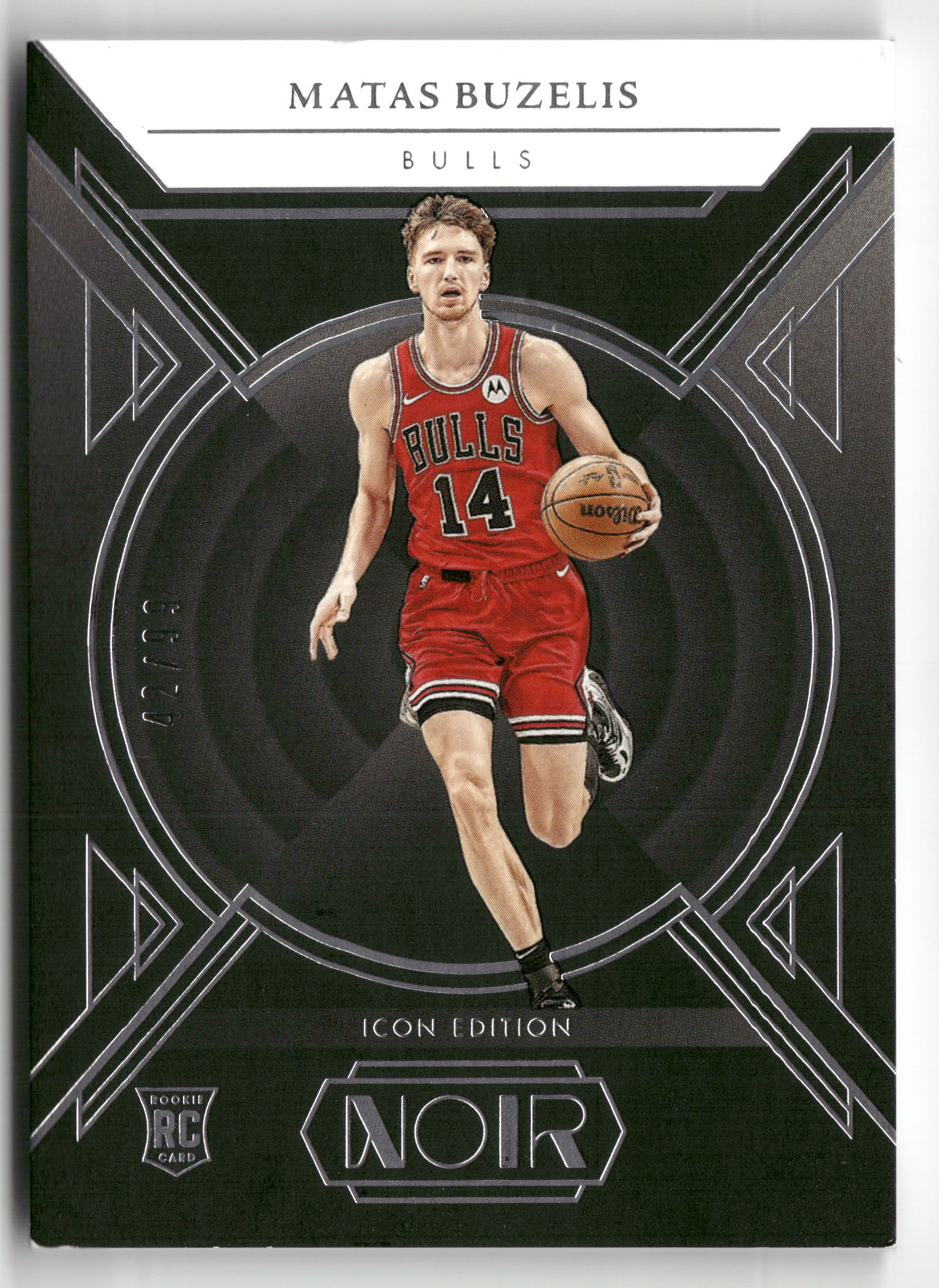 2024-25 Panini Noir #174 Matas Buzelis #/99