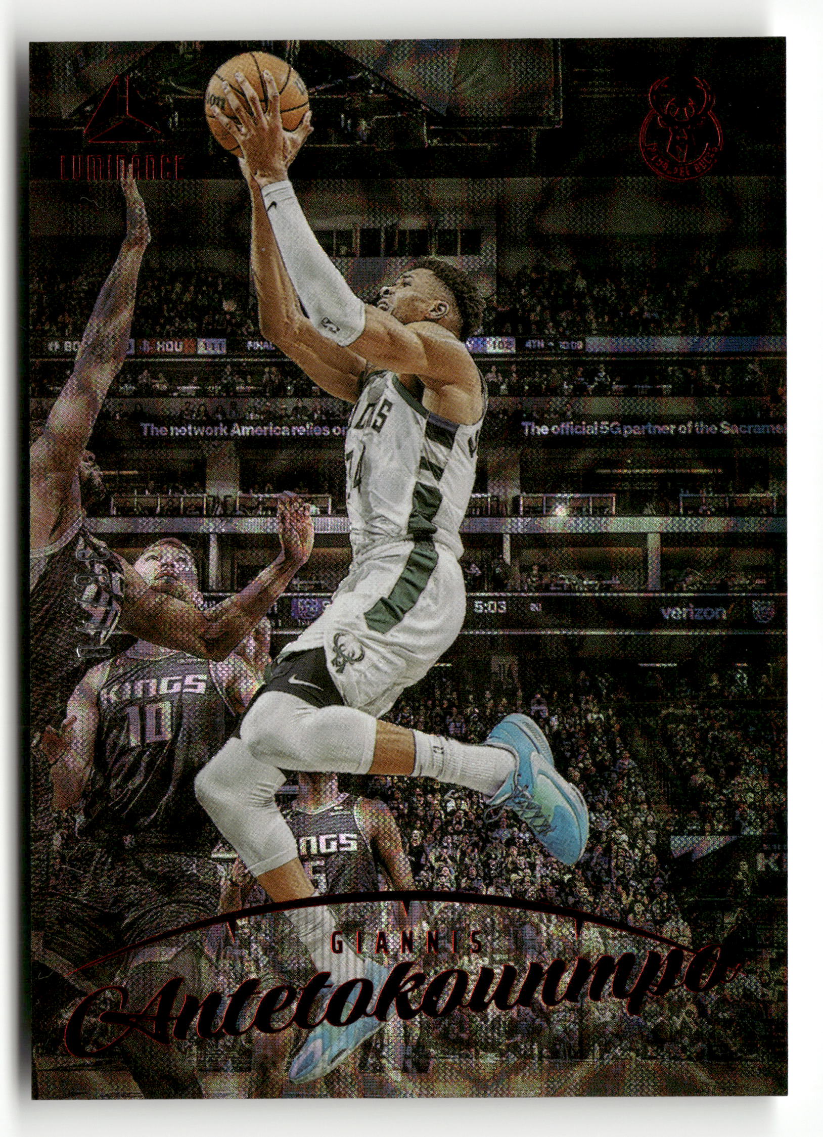 2022-23 Panini Chronicles #160 Giannis Antetokounmpo Asia Red #/48