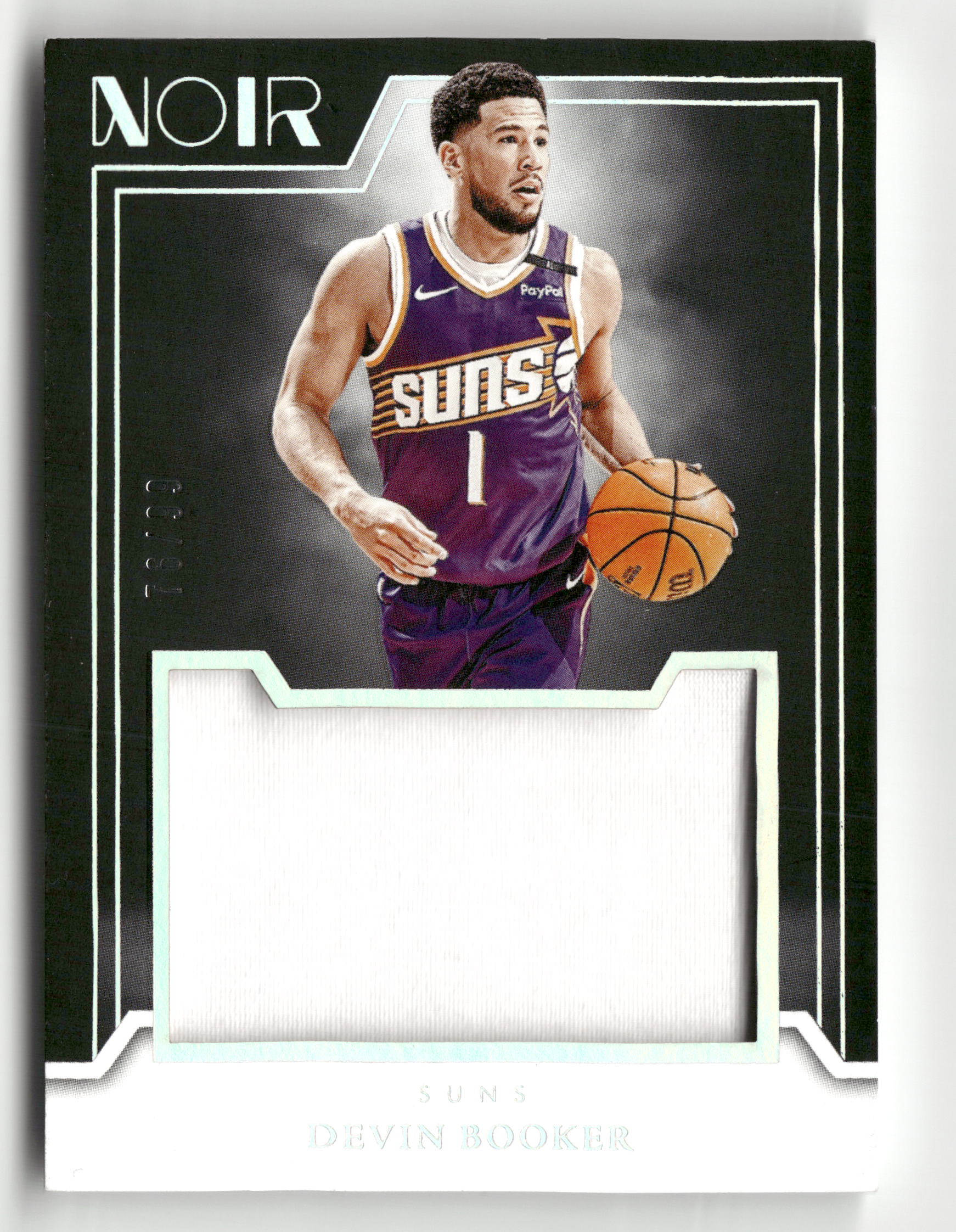 2024-25 Panini Noir #JM-DEV Devin Booker Jumbo Materials #/99