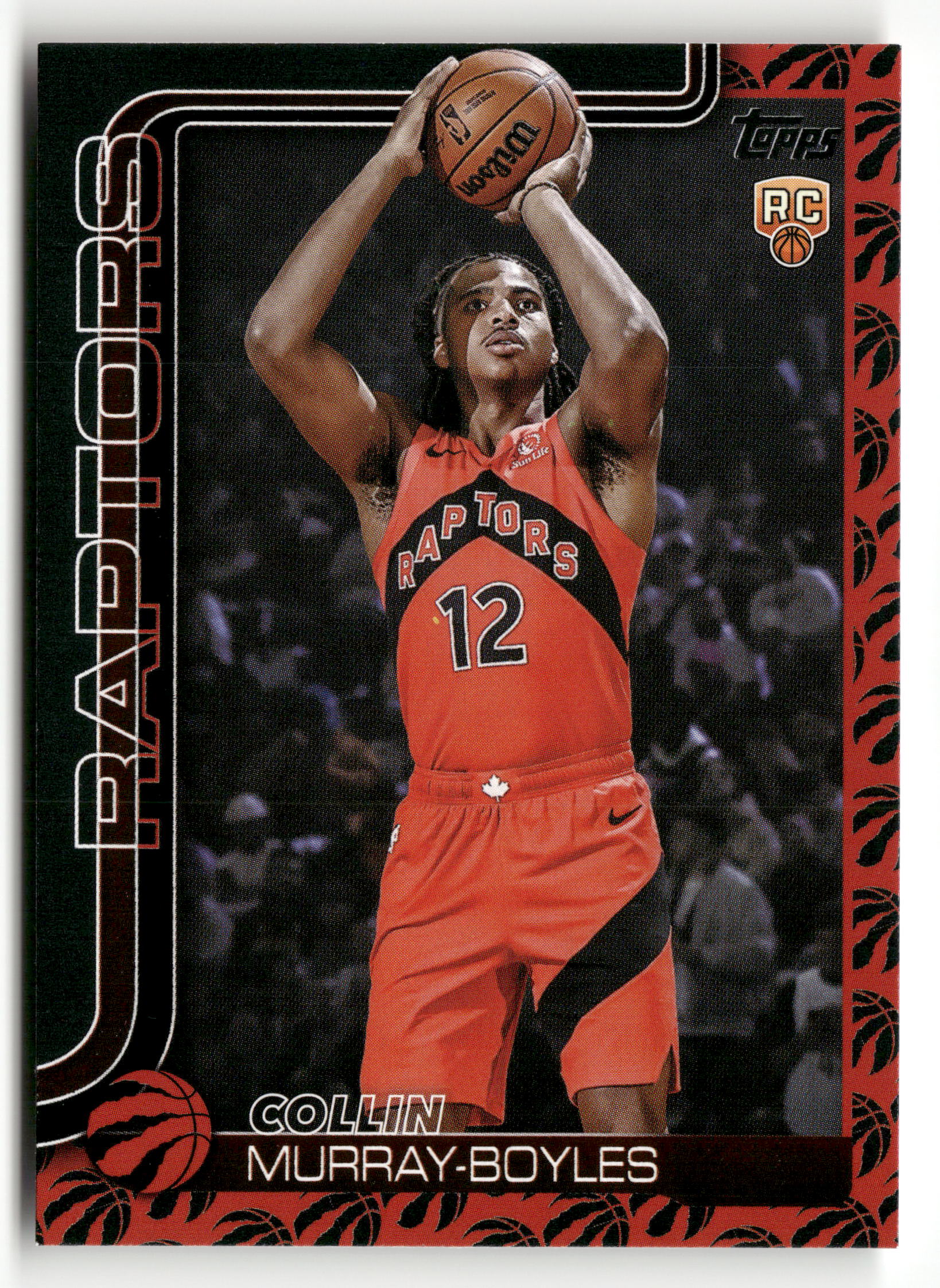 2025-26 Topps #209 Collin Murray-Boyles Team Color Border