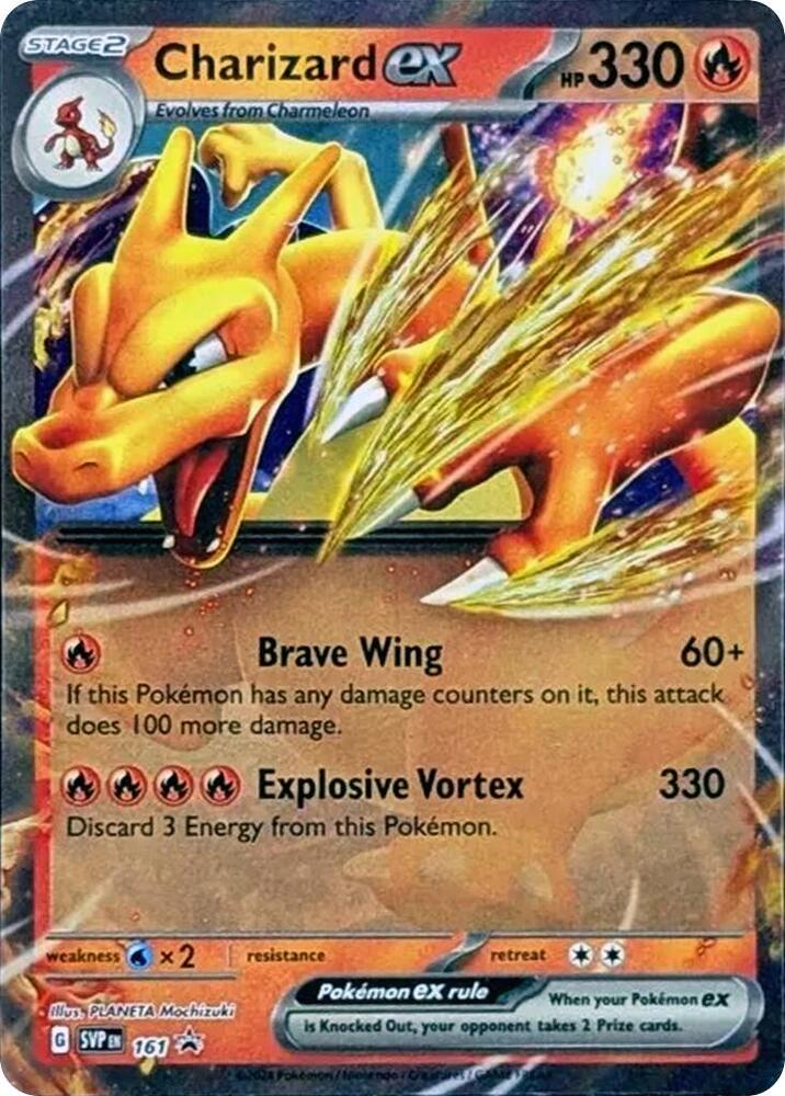 2023 Pokemon SV: Scarlet & Violet Promo Cards Charizard ex - 161 Promo