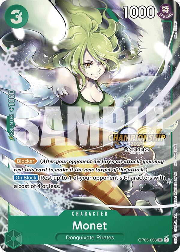 Monet (2024 Event Pack) OP05-036 (One Piece Promotion Cards)  - Foil