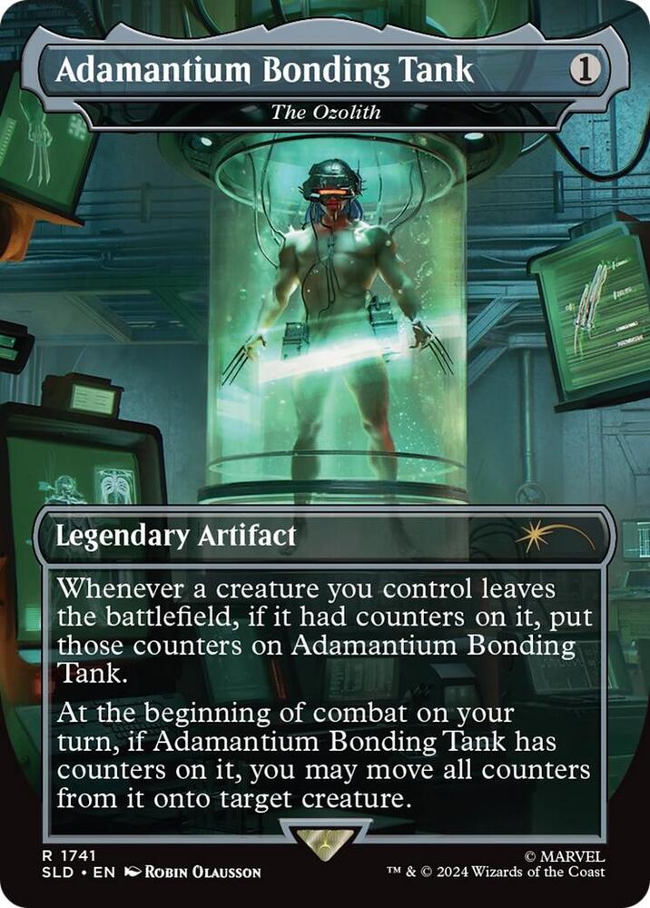 MTG Secret Lair Drop Series 1741 Adamantium Bonding Tank - The Ozolith R NM