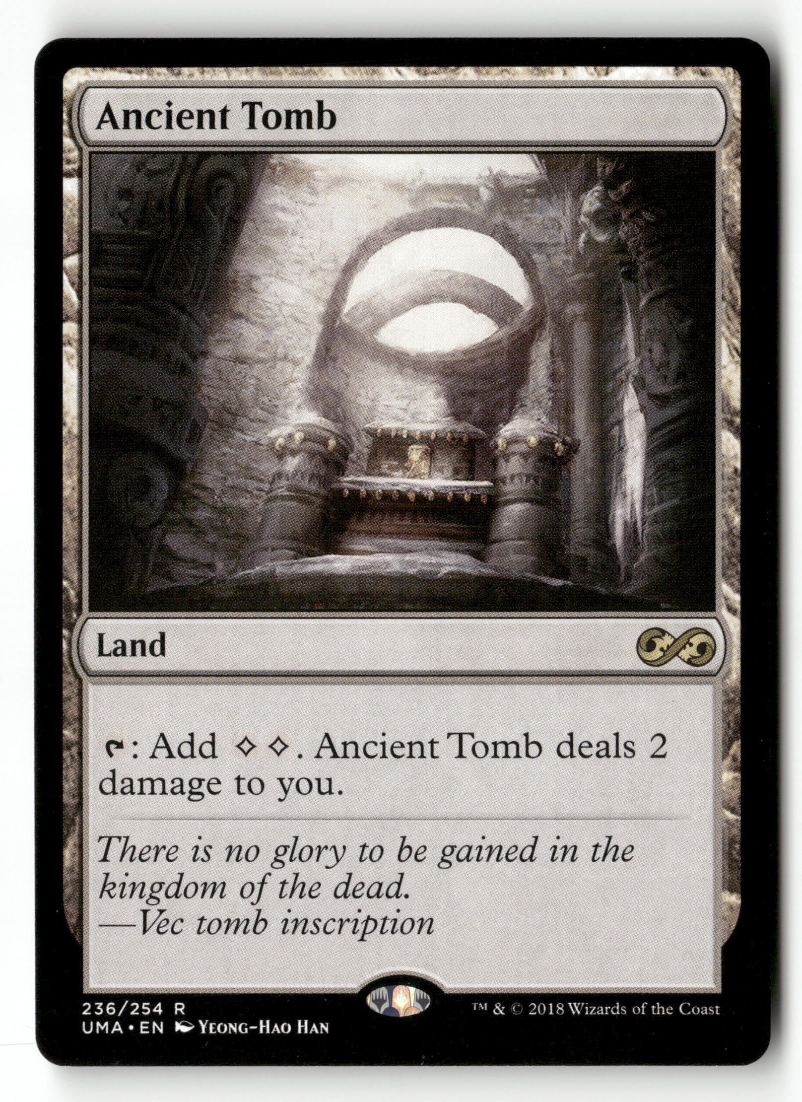 MTG Ultimate Masters 236 Ancient Tomb R NM