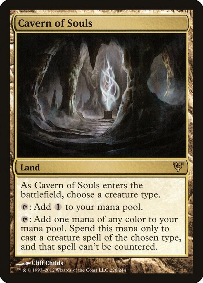 MTG Avacyn Restored 226 Cavern of Souls R NM