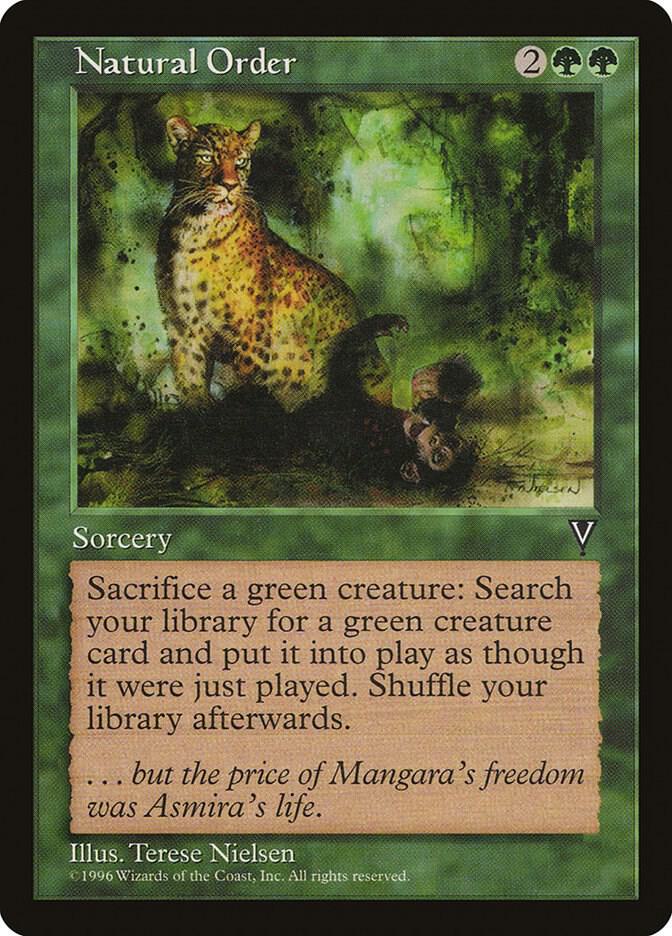 MTG Visions Natural Order R NM