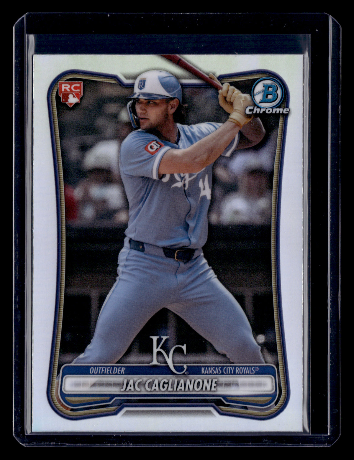 2026 Bowman #75 Jac Caglianone Rookie Red RC Logo